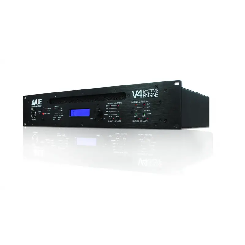 VUE audiotechnik V4-d DSP Amplifier, Network software, 4-kanal out