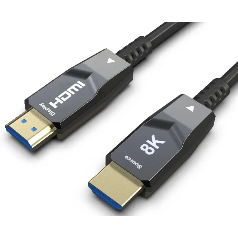 Woxcon-015 Fiber Optik HDMI Kablo 15-metre ( 8K 60Hz 2.1 AOC destekli )