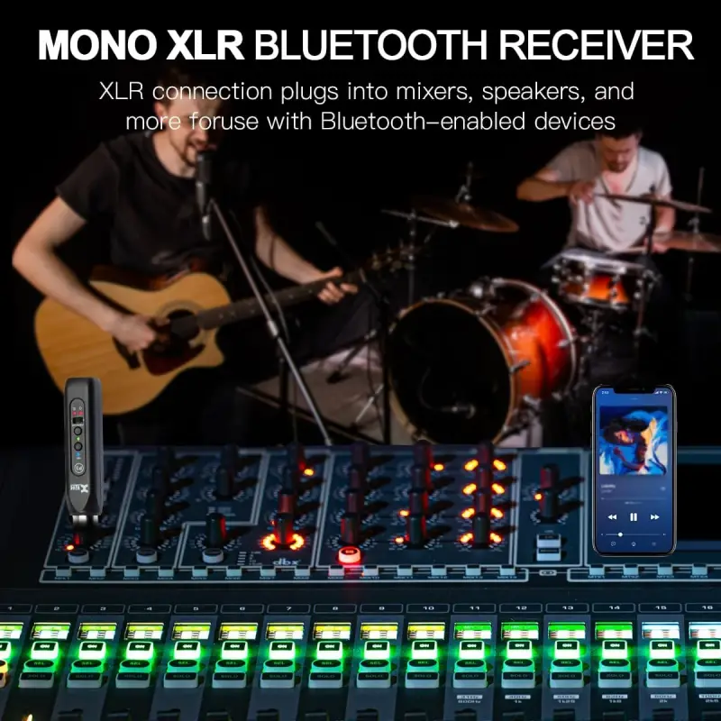Xvive XV-P3D XLR 2li Bluetooth Alıcı Seti
