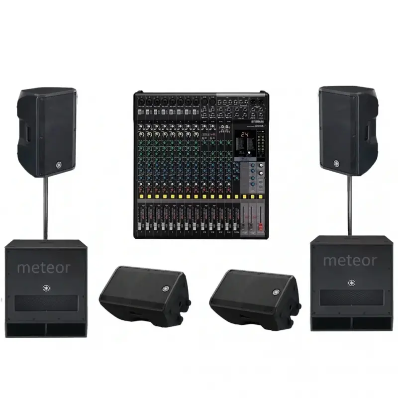 Yamaha DBR Hazır Aktif Ses Sistemi (Bundle)