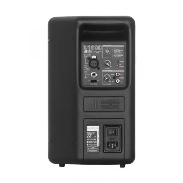 dB Technologies L160 D Aktif Duvar Hoparlörü, 2x5 inç 160W