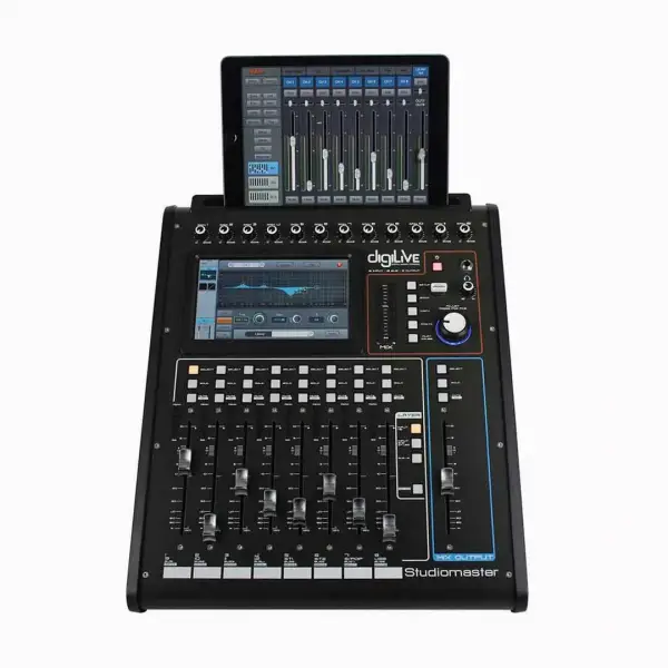 Studiomaster Digilive16 Dijital Mikser 16-kanal 8 Out 6 Aux