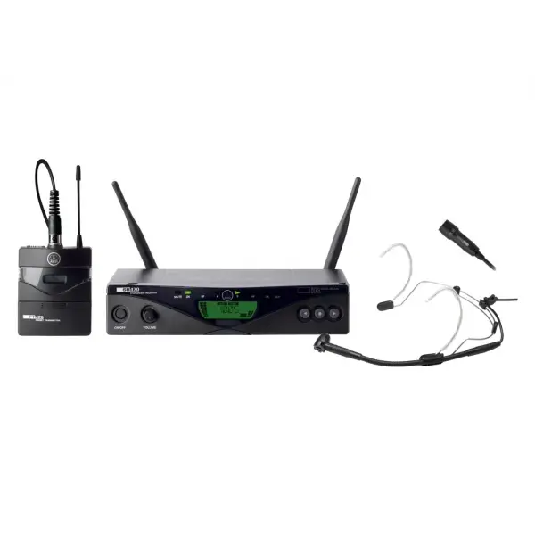 AKG WMS470 PRESENTER SET Yaka + Headset Kablosuz Mikrofon Seti