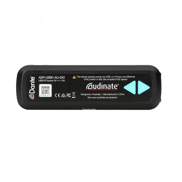 Audinate ADP-USBC-AU-2x2 | USBC/Dante Dönüştürücü Adaptör