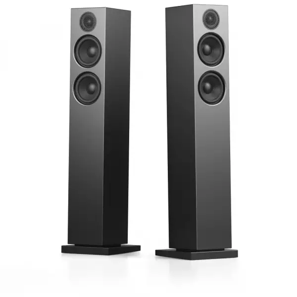Audio Pro A38 Siyah Aktif Kule Tipi Multiroom Akıllı Ev Hoparlör Seti(Çift)