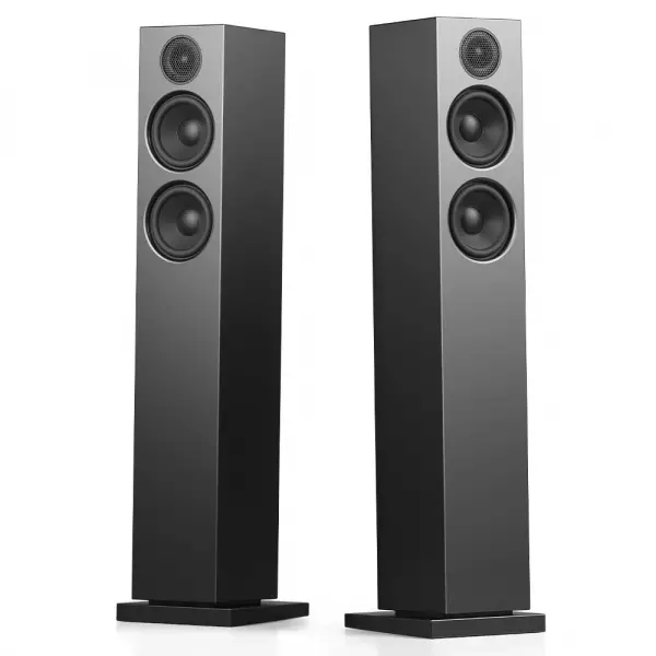 Audio Pro A38 W Siyah Kule Tipi Multiroom Akıllı Ev Hoparlörü(Çift)