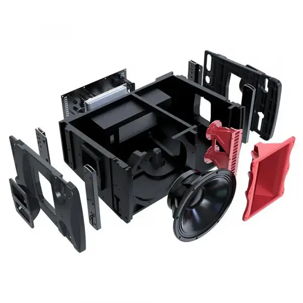 Audiocenter K-LA12A 12 inç+ 2x1 inç aktif Line Array Modüle, 1600W, 136 dB