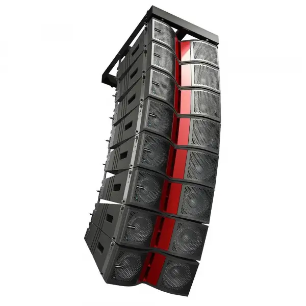 Audiocenter K-LA28-DSP 2x8 inç 3-yollu DSP Aktif Line Array Hoparlör