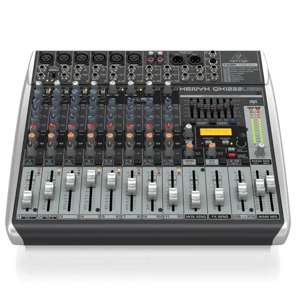 Behringer QX1222USB 8-Kanal Analog Mikser