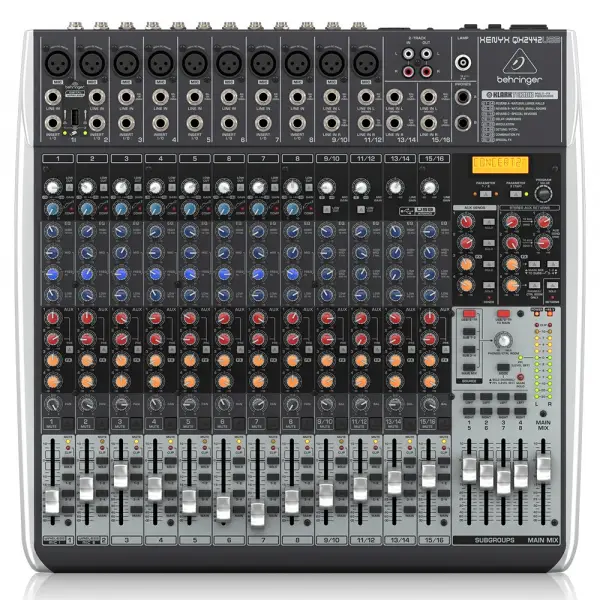 Behringer QX2442USB 12-kanal analog mikser