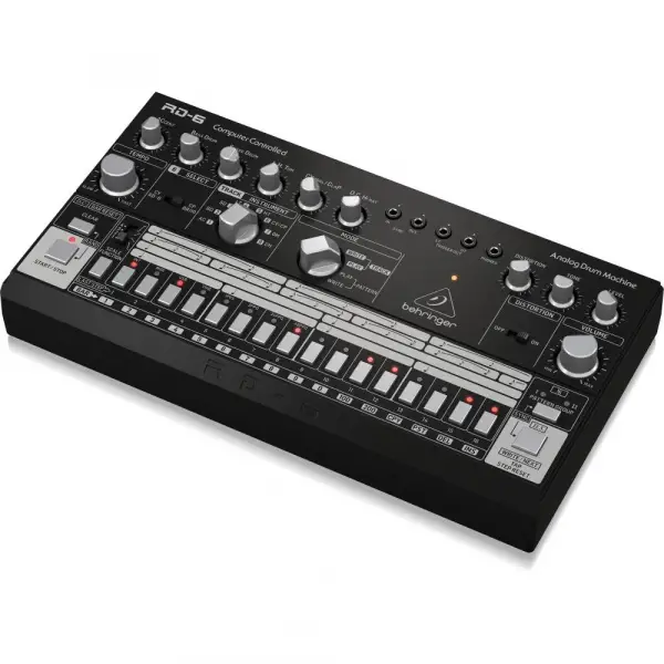 Behringer RD-6-BK RHYTHM DESIGNER Analog Davul Makinesi (Siyah)