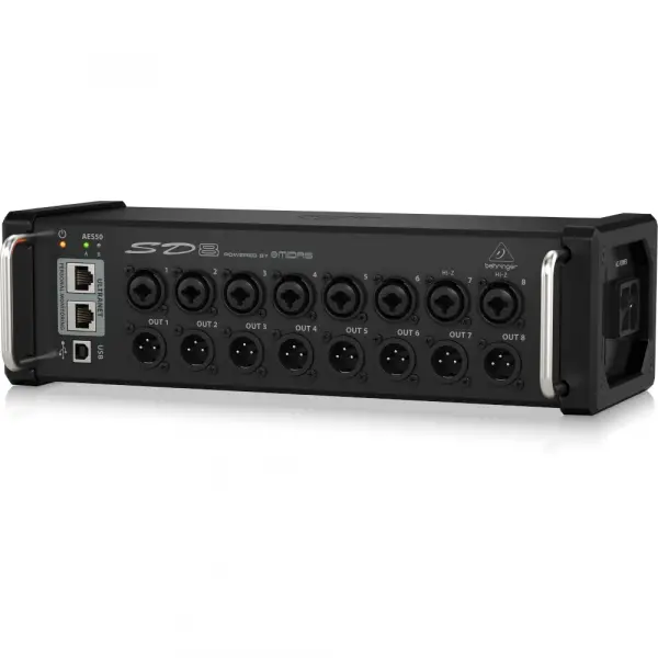 Behringer SD8 8 Giriş 8 çıkış dijital stage box