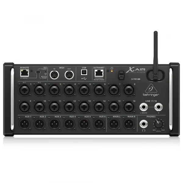 Behringer X-AIR XR18 18 Kanal Dijital Mixer, Tablet Kontrollü