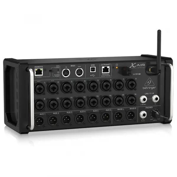 Behringer X-AIR XR18 18 Kanal Dijital Mixer, Tablet Kontrollü