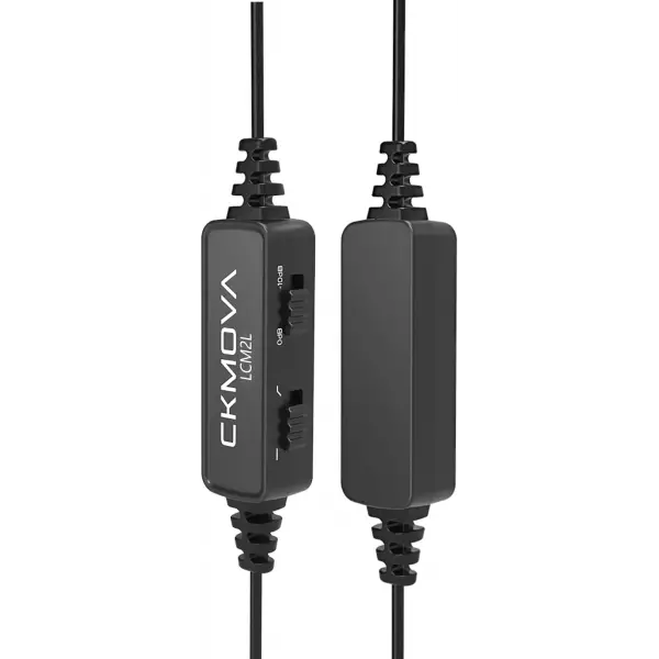 CKMOVA LCM2L Iphone Ipad ve IOS için Lightning Girişli Yaka Mikrofonu