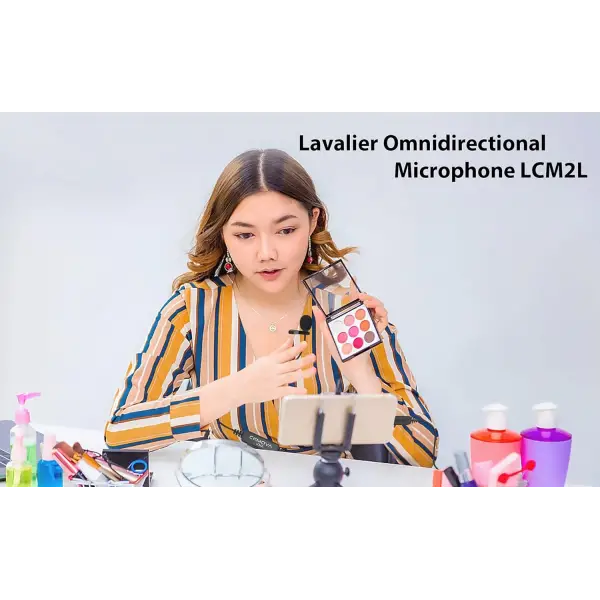 CKMOVA LCM2L Iphone Ipad ve IOS için Lightning Girişli Yaka Mikrofonu