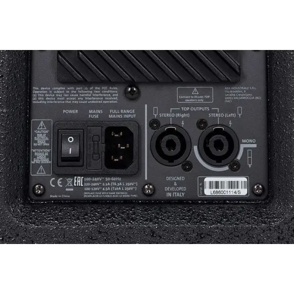 dB ES-1203 2x12 inç SUB + 8x4 inç Vertical Array | Tri-amp