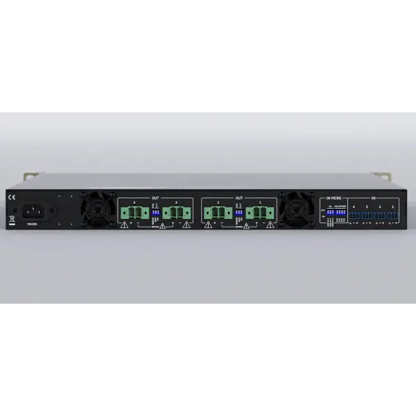ECLER AURA-4B600 DSP Power Amfi 4x600W 100V Class D