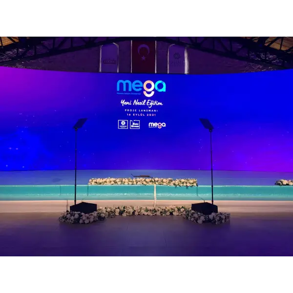 Fortinge PROC19-D-HB Çift 19 Konferans Prompter - Çiftli Set, 1000 cd/m² parlaklık