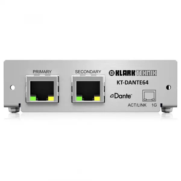Klark Teknik KT-DANTE64 Audinate Dante Network Modül