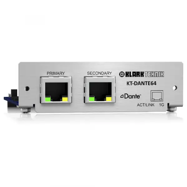 Klark Teknik KT-DANTE64 Audinate Dante Network Modül