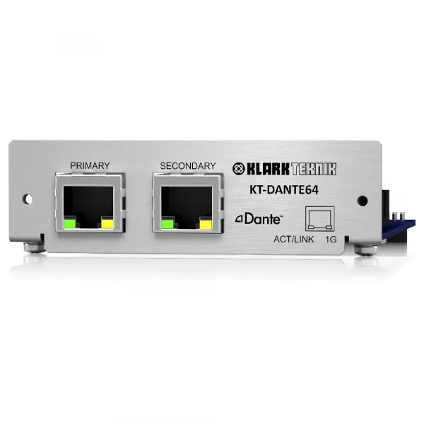 Klark Teknik KT-DANTE64 Audinate Dante Network Modül