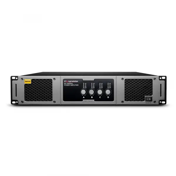 K.Meister KX6000Q Quad 4x600W/4-ohm H-Class Power Amfi