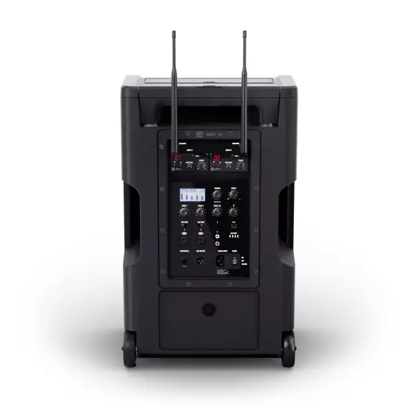 LD Systems ANNY 10BPH 2 B5 Taşınabilir PA Sistemi, Akülü Mobil Hoparlör, Çift Mikrofon