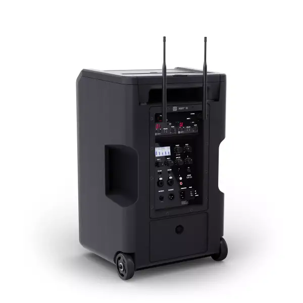LD Systems ANNY 10BPH 2 B5 Taşınabilir PA Sistemi, Akülü Mobil Hoparlör, Çift Mikrofon