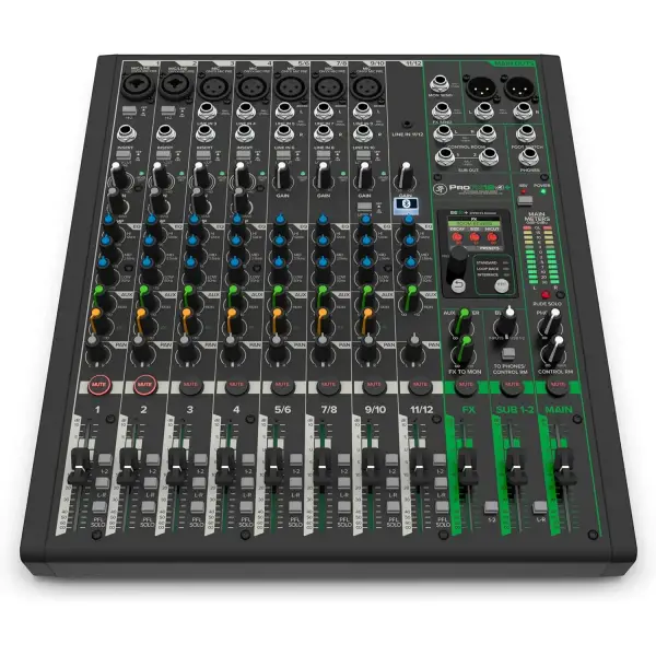 Mackie PROFX12V3+  12-Kanal Plus Bluetooth Mikser