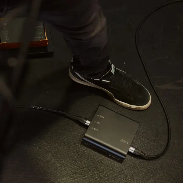 Palmer RIVER MOSEL Aktif 1-kanal DI box (Gitar/bas/klavye/sintetizatörler için)