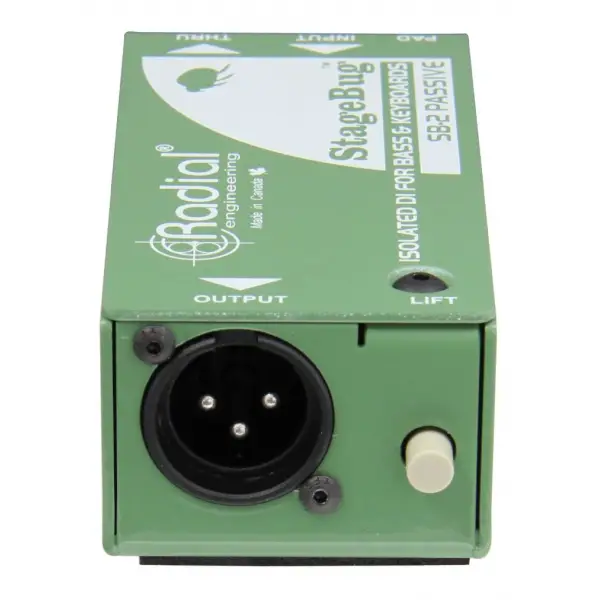 Radial SB-2 Passive Bas-akustik ve Klavye için pasif Di-box