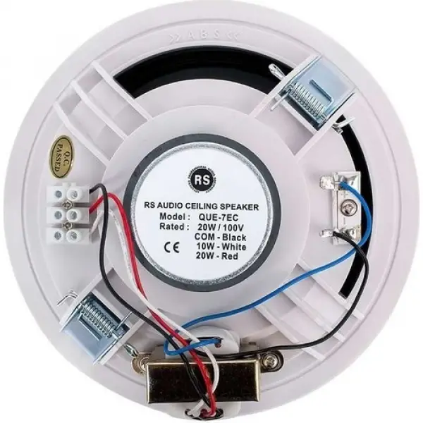 RS Audio QUE-7EC 6 Gömme Tavan Hoparlörü 6-10W/100V