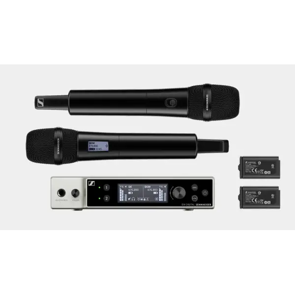 Sennheiser EW-DX 835-S Çift El Şarj Edilebilir Set