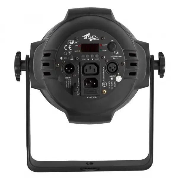 SSP LED ALU PAR 54 RGBA Led Par Spot 54x3W