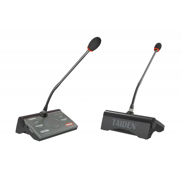 TAIDEN HCS-5301D IR wireless conference system delegate unit (1+3CH, 2 kanal selectors, dual ID)
