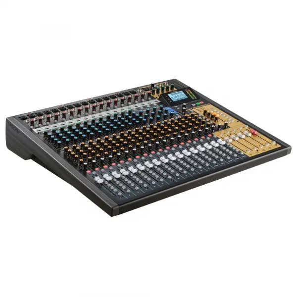 Tascam MODEL 2400 16-kanal Ses Mikseri, 24-Track SD Kart Kaydedici