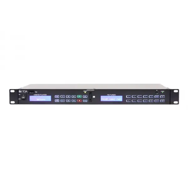 TOA MD-200STU – USB / SD Kartlı Medya Oynatıcı