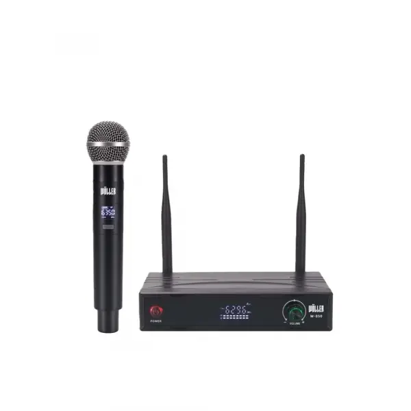 Wöller W-850E EL tipi Kablosuz Mikrofon Seti, 48ch