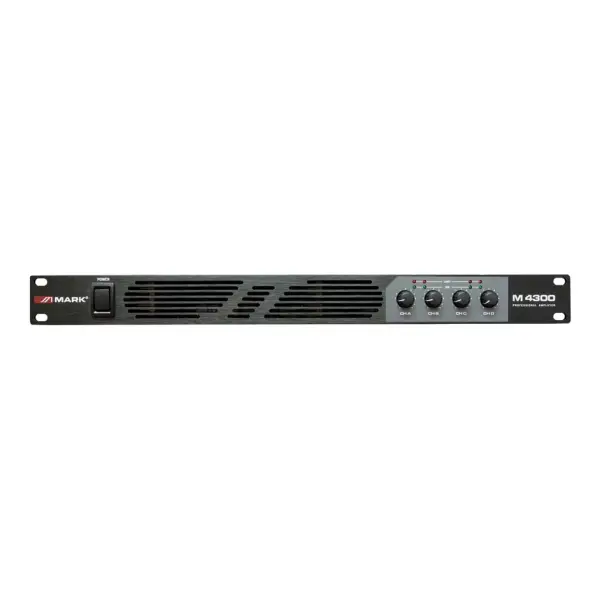 Work-Mark M-4300 Quad Power Amfi 4x400W/4-ohm