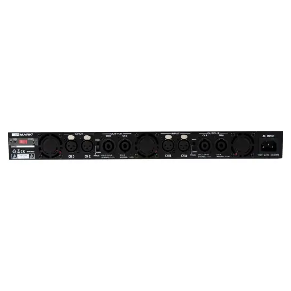 Work-Mark M-4300 Quad Power Amfi 4x400W/4-ohm