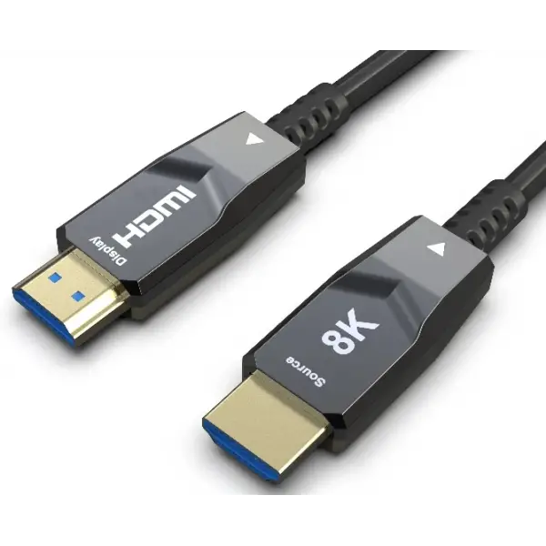 Woxcon-010 Fiber Optik HDMI Kablo 10-metre ( 8K 60Hz 2.1 AOC destekli )