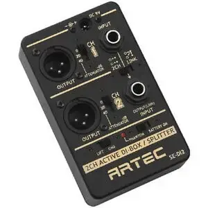 Artec SE-DI2 2 Kanal Aktif Di-Box / Splitter