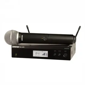 SHURE BLX24RE/SM58 Rack-mount SM58 Kablosuz Mikrofon Seti