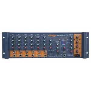Startech COOPER REV 400-ZV USB 4 Zone Volüm Ayarlı Mikser Amfi 6 input 400W/4-ohm Echo & Reverb, İÇ+DIŞ