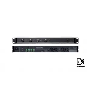 Audac EPA104 Quad Power Amfi 4x100W/4-ohm - crossover