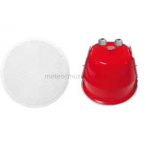 Audac CSF506/W Ceiling Hoparlör with fire dome 100V - RAL9010