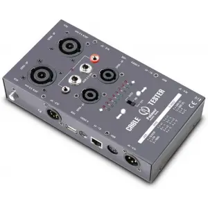 Palmer AHMCTXL V2 Multi Kanal Kablo Test Cihazı, ( XLR, TS, TRS, Speakon, RCA, DIN/MIDI, USB, RJ-45, S-Video )