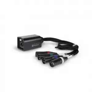 Palmer AoC Loom XLRm 4 Kanal Erkek XLR to RJ45 CAT5/CAT6 Ethernet Extender