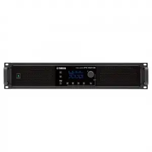 Yamaha PC412-DI DANTE Power Amfi 4x1200W at 8-ohm,  100V/70V, 16ch Dante
